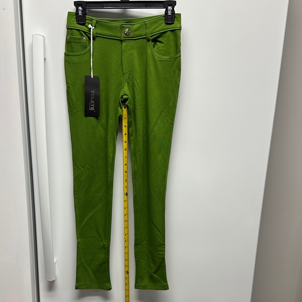 Yelete Green Women Jeggings - Picture 3 of 6